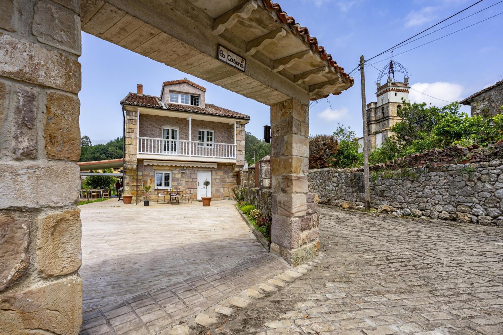 Vila La Casuca Del Musico Novales Exteriér fotografie