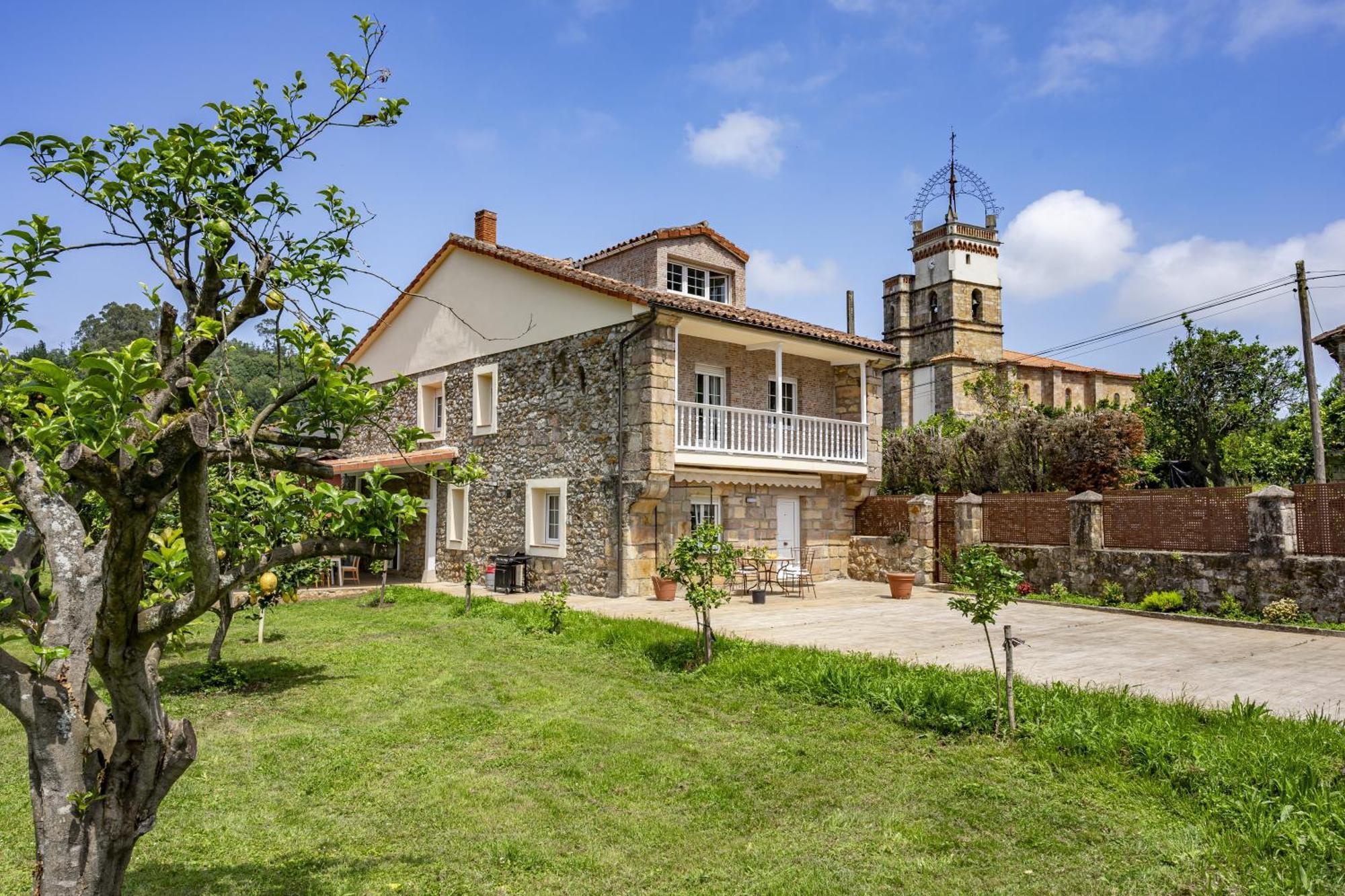 Vila La Casuca Del Musico Novales Exteriér fotografie